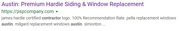 organic listing siding installation in austin