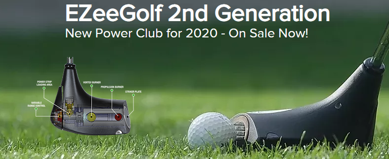 EZeeGolf Logo golf advertising