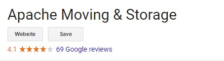 Apache Moving Austin Google Reviews